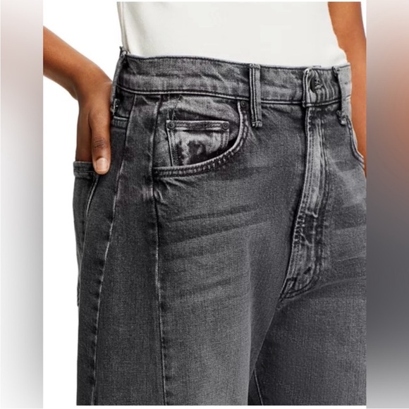 Mother The Half Pipe Flood High Rise Jeans in Outta Sight size 25 - Picture 14 of 14